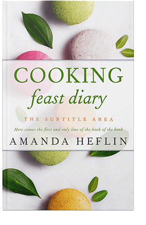 Pre Made Book Cover Pampas