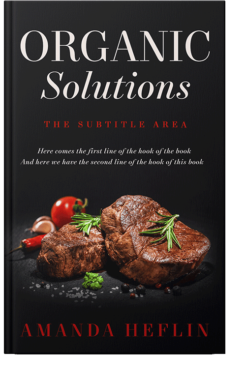 Front view of Cinder #10520 - Premade Cookbooks & Food & Wine Book Cover | BookCoverZone