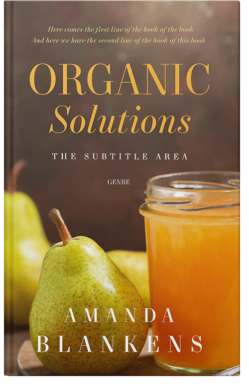 Front view of Premade Health & Dieting & Fitness Book Cover - Quincy