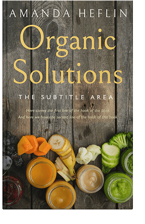 Pre Made Book Cover Taupe