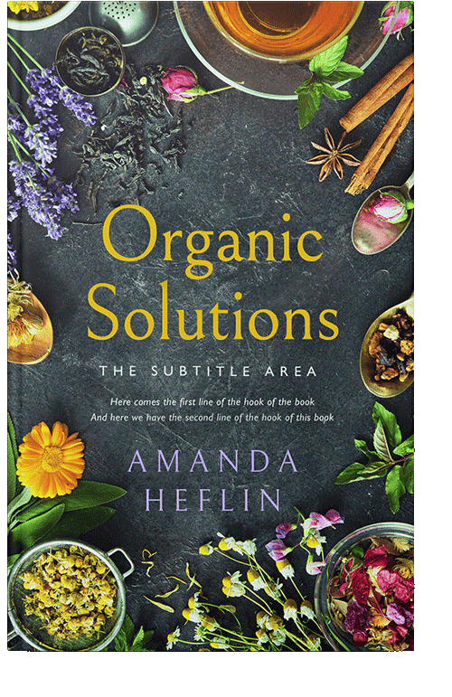 Front view of Outer Space #10538 - Premade Health & Mind & Body Book Cover