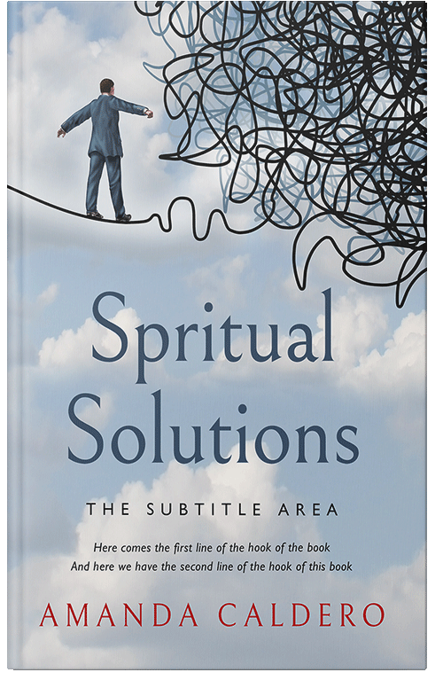 Front view of Premade Business Book Cover - Loblolly