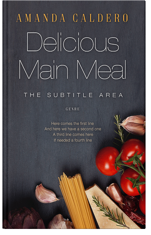 Front view of Tuna #10547 - Premade Health & Dieting & Fitness Book Cover