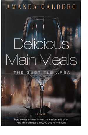 Pre Made Book Cover Del Rio