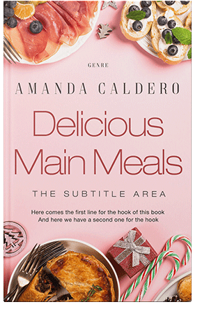 Pre Made Book Cover Azalea