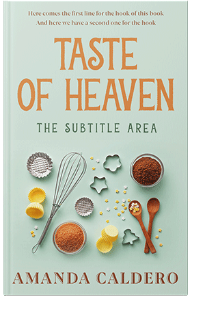 Pre Made Book Cover Paris White