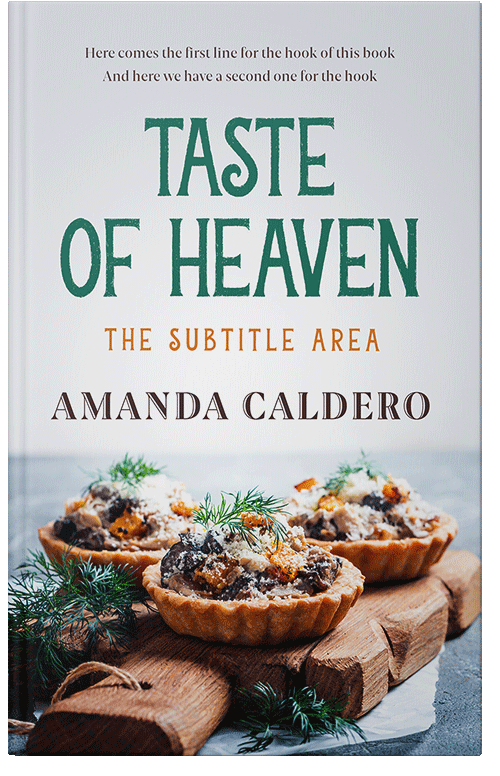 Front view of Heavy Metal #10565 - Premade Cookbooks & Food & Wine Book Cover