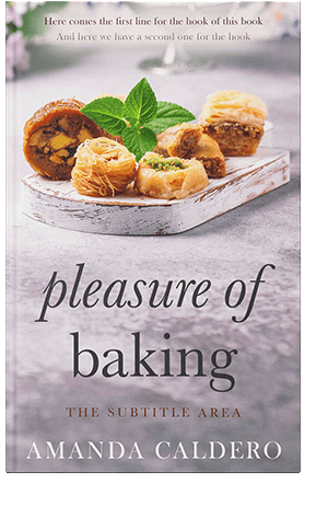 Pre Made Book Cover Pale Slate