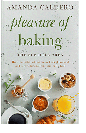 Pre Made Book Cover Celeste