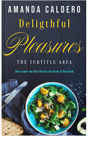 Pre Made Book Cover Mirage