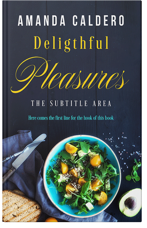 Front view of Mirage #10582 - Premade Health & Dieting & Fitness Book Cover