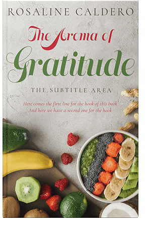 Pre Made Book Cover Swirl