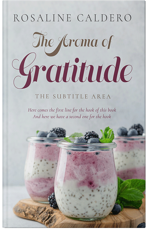 Front view of Gray Suit #10596 - Premade Health & Dieting & Fitness Book Cover