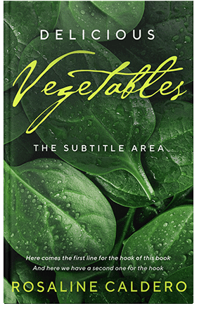 Pre Made Book Cover Seaweed