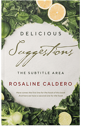 Pre Made Book Cover White Rock