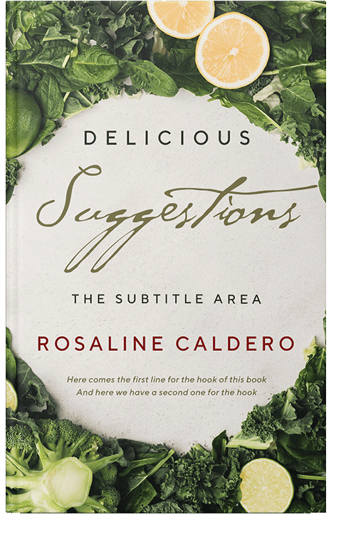 Front view of White Rock #10610 - Premade Health & Dieting & Fitness Book Cover