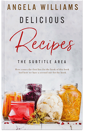 Pre Made Book Cover Bon Jour