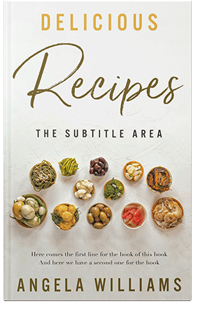 Pre Made Book Cover Pampas