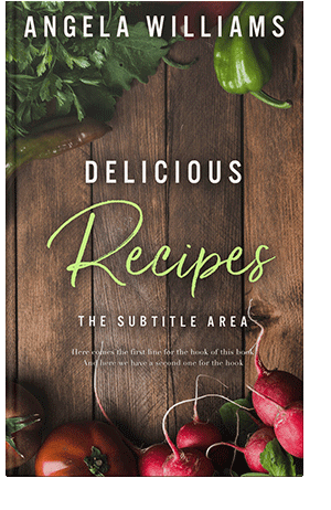 Pre Made Book Cover Lisbon Brown