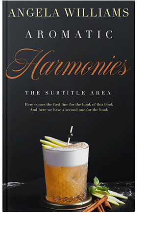 Pre Made Book Cover Black