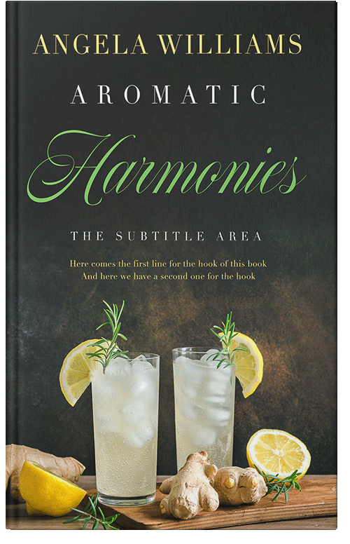 Front view of Pavlova #10634 - Premade Travel Book Cover