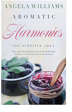 Pre Made Book Cover Limed Spruce