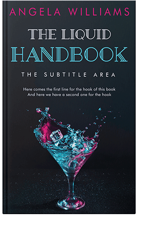 Pre Made Book Cover Ebony