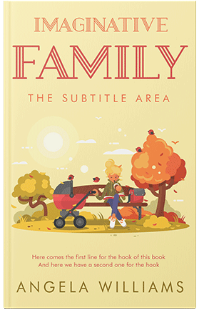 Pre Made Book Cover Banana Mania