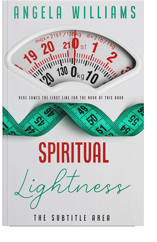 Front view of Mischka #10656 - Premade Health & Mind & Body Book Cover | BookCoverZone