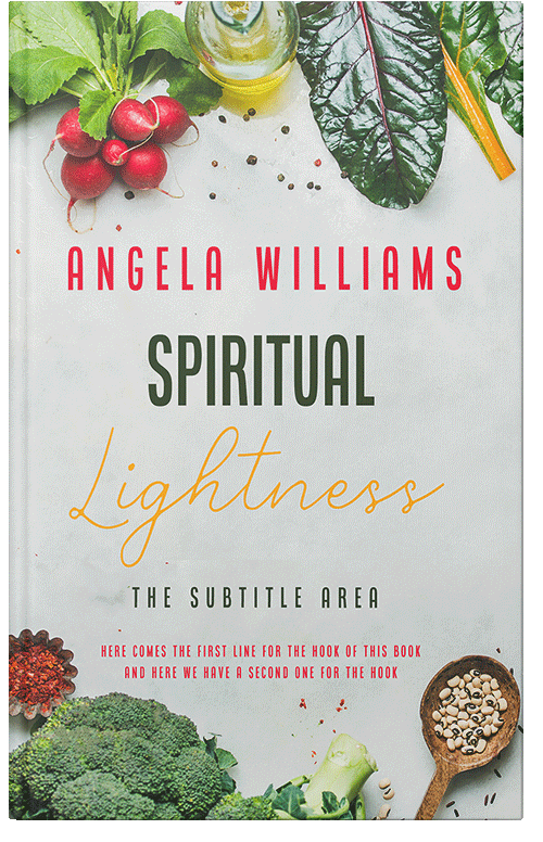 Front view of Gray Nurse #10657 - Premade Health & Dieting & Fitness Book Cover