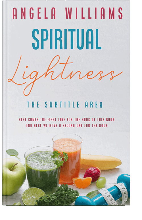 Front view of Mischka #10660 - Premade Health & Mind & Body Book Cover