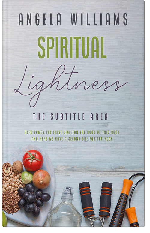 Front view of Ghost #10661 - Premade Health & Mind & Body Book Cover