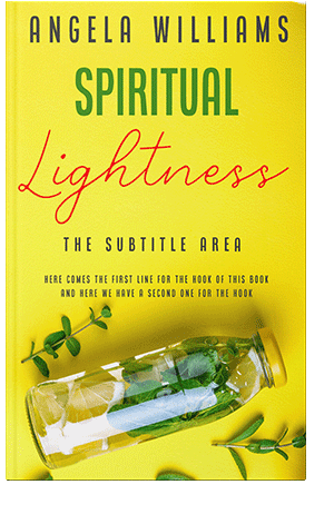 Pre Made Book Cover Ripe Lemon