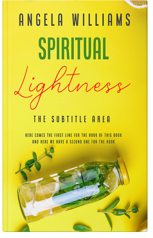 Front view of Ripe Lemon #10663 - Premade Health & Dieting & Fitness Book Cover