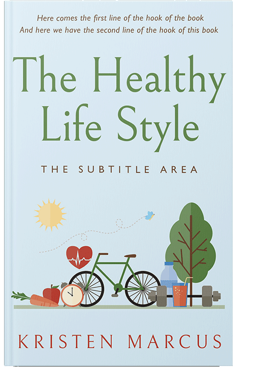 Front view of Polar #10666 - Premade Health & Mind & Body Book Cover