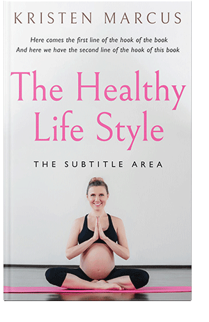 Pre Made Book Cover Bon Jour