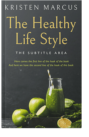 Pre Made Book Cover Lunar Green