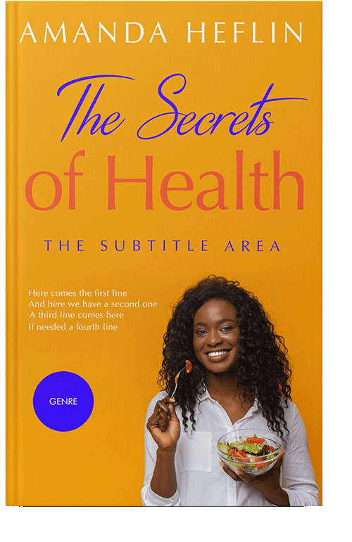 Front view of Buttercup #10678 - Premade Health & Dieting & Fitness Book Cover