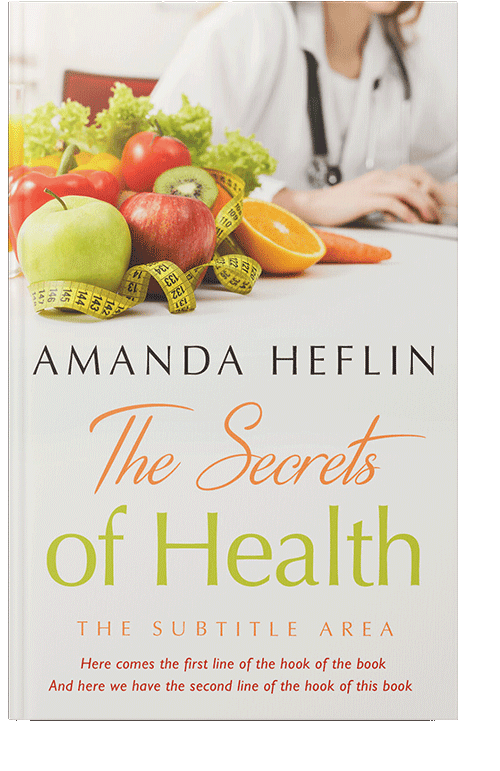 Front view of Pampas #10679 - Premade Health & Mind & Body Book Cover