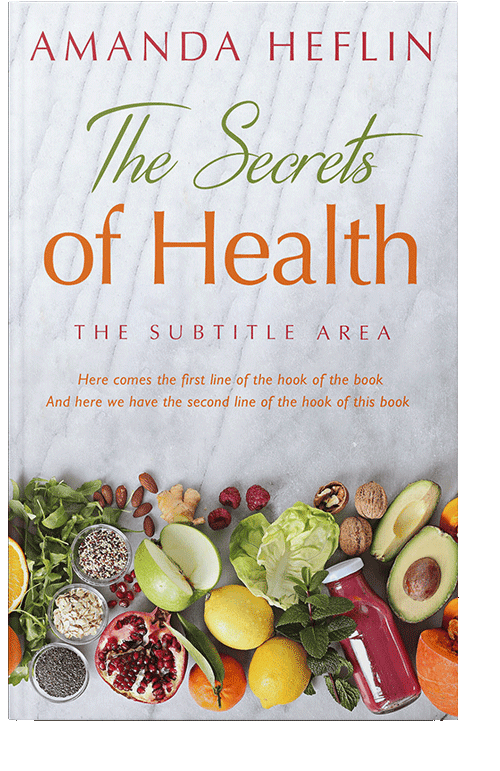 Front view of Black Haze #10680 - Premade Health & Dieting & Fitness Book Cover