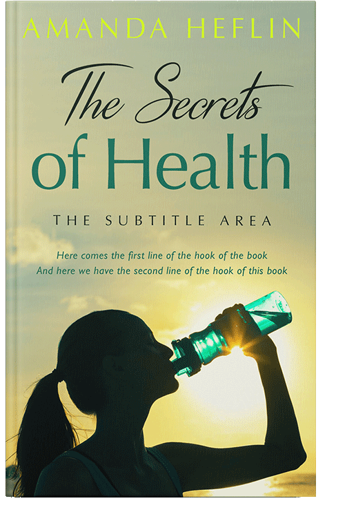 Front view of Pine Glade #10684 - Premade Health & Mind & Body Book Cover