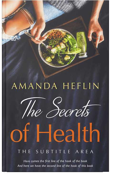 Front view of Ship Gray #10686 - Premade Health & Dieting & Fitness Book Cover