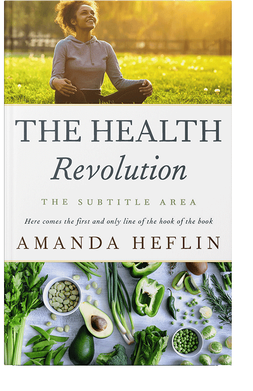 Front view of Earls Green #10693 - Premade Health & Mind & Body Book Cover