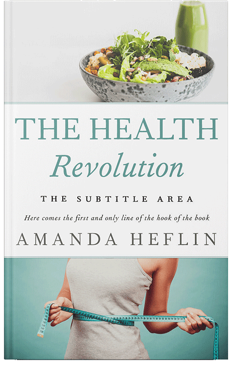 Front view of Celeste #10695 - Premade Health & Mind & Body Book Cover