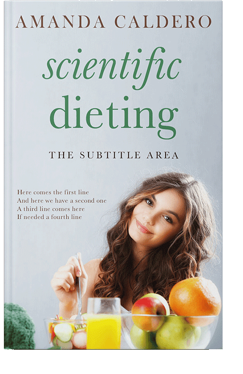 Front view of Iron #10706 - Premade Health & Mind & Body Book Cover