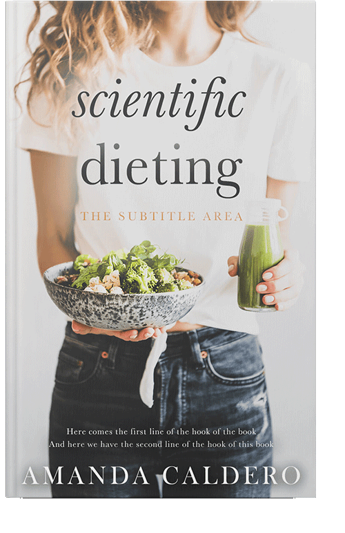 Front view of Mine Shaft #10707 - Premade Health & Dieting & Fitness Book Cover