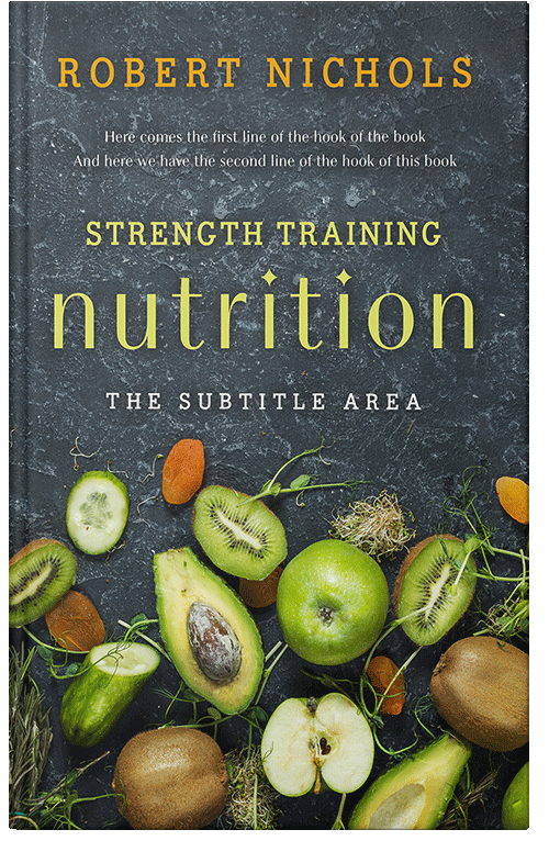 Front view of Cape Cod #10716 - Premade Health & Dieting & Fitness Book Cover