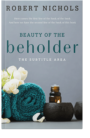 Pre Made Book Cover Hit Gray