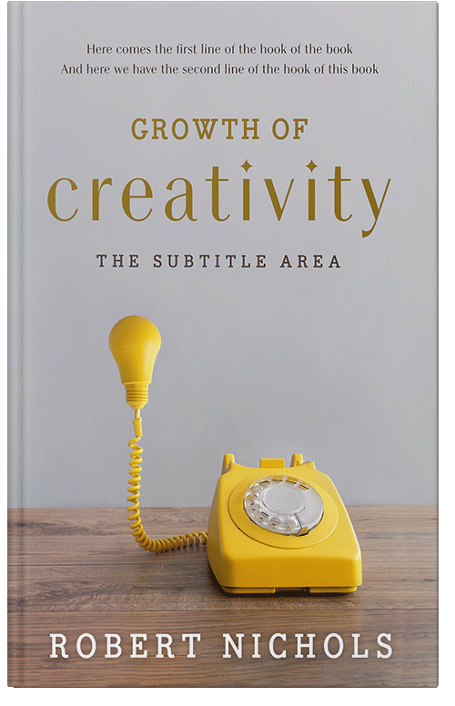 Front view of Nobel #10722 - Premade Self-Improvement & Self-Help Book Cover