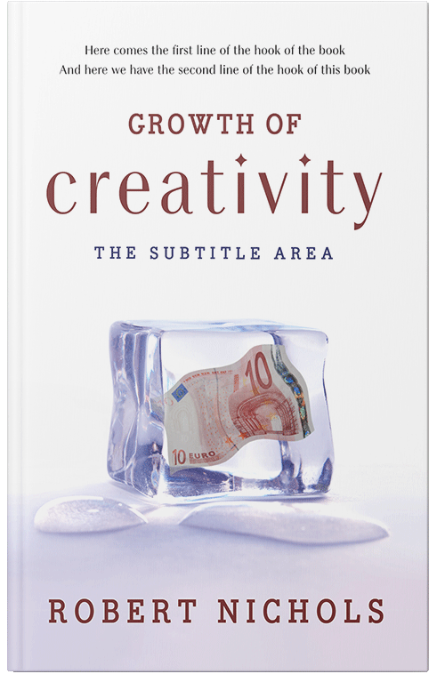 Front view of Snuff #10724 - Premade Business Book Cover